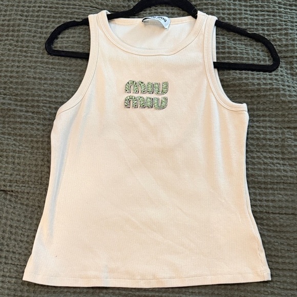 Miu Miu Jackets & Blazers - Miu Miu Tank Top